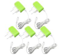 Alimentatore Caricatore AC/TYPE-C FAST CHARGE 5V 2A 10W 100cm Bianco/frame verde
