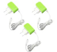 Alimentatore Caricatore AC/TYPE-C FAST CHARGE 5V 2A 10W 100cm Bianco/frame verde