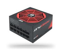 Chieftec Alimentatore per PC PowerPlay 850W Modulare 80+ Platinum PFC Attivo 20+4 pin Nero/Rosso