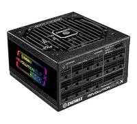 Alimentatore ENERMAX Revolution D.F. X ARGB ATX3.0 PCI-e 5.0 Compact Gaming&Streaming PC 1650W 80Plus Gold (completamente modulare, 2x 12VHPWR, semi-fanless), ERT1650EWT, nero