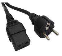 Alimentatore Cavo di Alimentazione,Cee 7/7 A IEC C19,250V AC 16A 2m Nero -