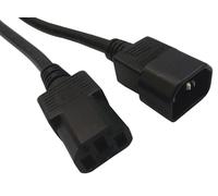 Alimentatore Cavo di Alimentazione,IEC C14 A C13,250V AC,10A,3M,Nero - GW-151626