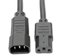 Alimentatore Cavo di Alimentazione,IEC C14 A C13,250V AC 15A 1.8m Nero -