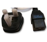 Alimentatore Cavo di Alimentazione,Spina UK A IEC C19,250V AC 16A 2m Nero -