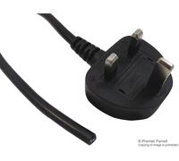 Alimentatore Cavo di Alimentazione,UK Spina A Senza Terminali,250V AC 10A 2m