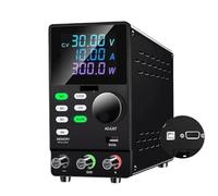 Alimentatore CC, Alimentatore CC SPPS305D, alimentatore da laboratorio programmabile e regolabile con software for PC, interruttore di uscita