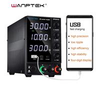 Alimentatore CC regolabile da banco da laboratorio a 4 cifre Sorgente di alimentazione 30V 10A 60V 5A Commutazione CA Alimentatore stabilizzato Wanptek DPS3010U DPS305U 30V 5A