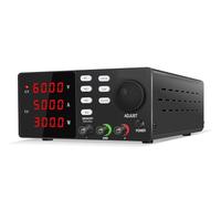 Alimentatore CC variabile, 30 V 10 A 60 V 5 A regolabile fonte di alimentazione da banco da laboratorio alimentatore stabilizzato regolatore di tensione 4 gruppi Alta stabilità(Memory 60V 5A)