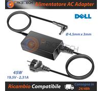 Alimentatore Compatibile DELL 45W (4.5mm x 3.0mm) Latitude Vostro Inspiron