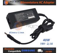 Alimentatore compatibile alta qualità per notebook SAMSUNG Ultrabook NP-NS310