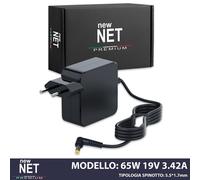 Alimentatore compatibile con Acer Ferrari One 200 65W 19V 3.42A
