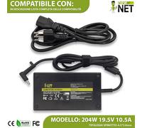 Alimentatore compatibile HP 815680-002 835888-01 W2F75AA 19,5V 10,5A 204W