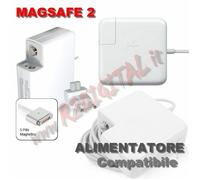 ALIMENTATORE COMPATIBILE PER APPLE MACBOOK MAGSAFE2 60W 16.5V 3.65A MAGSAFE 2PRO