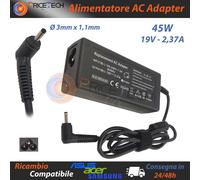 Alimentatore Compatibile per ASUS T300FA T300CHI T200TA 45W 19V - 3mm x 1.1mm