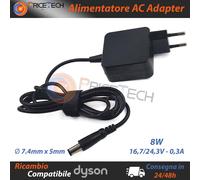 CoreParts MBXDY-AC0001 adattatore e invertitore Interno 8 W Nero (Power Adapter for Dyson - 8W 16.7-24.3V .3A Plug:7.4*5.0 - EU