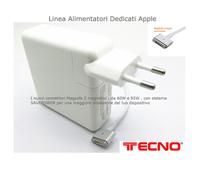 ALIMENTATORE COMPATIBILE PER MACBOOK MAGSAFE2 85W 18.5V 4.6A TECNO 7025