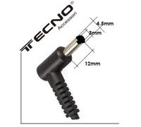 ALIMENTATORE COMPATIBILE PER NOTEBOOK HP 90W 19,5V 2,31A PLUG 4.5 3.0 MM TECNO 7