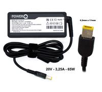 Alimentatore PowerQ 65W 20V (4,5mm x 11mm) Lenovo Edge E431 E531