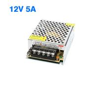 Alimentatore Convertitore di tensione CA/CC 12V 5A Alimentatore con interruttore regolato universale per interruttore regolato a LED CCTV