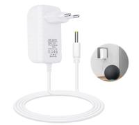 Alimentatore da 15W per Echo Dot (3ª/4ª/5ª gen.), Echo Dot con orologio, Kids Edition (3ª/4ª gen.), Echo Show 5 (1ª/2ª gen.), Echo Spot e per Fire TV Cube - Caricatore 12V con Cavo da 2M Bianco