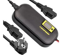 Alimentatore da 54,6V 12A caricabatterie intelligente regolabile per batteria agli ioni di litio da 13 serie, 48V, 46,8V, 53,5V, 50V, agli ioni di litio (Connettore con contatto di protezione C13)