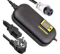 Alimentatore da 54,6V 12A caricabatterie intelligente regolabile per batteria agli ioni di litio da 13 serie, 48V, 46,8V, 53,5V, 50V, agli ioni di litio (GX16-3 Pin Aviation)