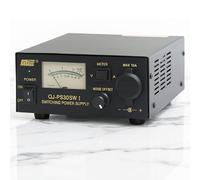 Alimentatore da banco, 30 A, 13,8 V, con controllo del rumore regolabile, convertitore CA-CC con presa accendisigari e maggiore sicurezza per radio HAM, radio amatoriali, CB, dispositivi da 13,8 V