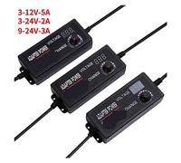 Alimentatore da Banco AC DC 3V 5V 9V 12V 24V Alimentatore regolabile, Schermo di visualizzazione universale 5 12 Volt(3V - 24V 2A)