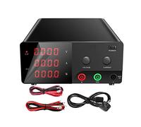 Alimentatore da banco da laboratorio, 15V 60A 900W Alta Precisione Regolabile LED Commutazione Alimentatore CC Laboratorio 30V 30A 20A 100V 5A Facile da impostare e utilizzare, per ricetrasmett(Color:
