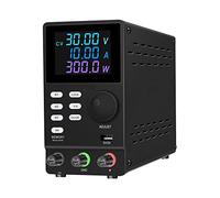 Alimentatore da Banco Funzione di memoria programmabile laboratorio regolabile DC Alimentazione Stabilizzatore del regolatore tensione stabilizzato(60V 5A Black)