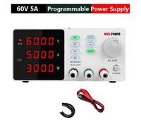 Alimentatore da banco LCD. Commutazione digitale DC. Regolatori di tensione di alimentazione Regolatori Lab Repair Regolabile 110 / Energy Fontion 3 0V 60 V 10A 5A Proteggere gli occhi(SPPS-S605)