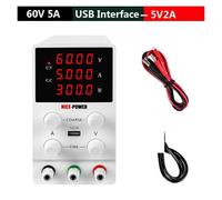 Alimentatore da banco LCD. Commutazione digitale DC. Regolatori di tensione di alimentazione Regolatori Lab Repair Regolabile 110 / Energy Fontion 3 0V 60 V 10A 5A Proteggere gli occhi(SPS605)