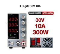 Alimentatore da banco NPS605W 306W 3010W 1203W Variabile Regolabile Dc. Alimentatore di commutazione 6a 10a. Fonte di alimentazione del banco di laboratorio(3 Digits 30V 10A)