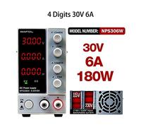 Alimentatore da banco NPS605W 306W 3010W 1203W Variabile Regolabile Dc. Alimentatore di commutazione 6a 10a. Fonte di alimentazione del banco di laboratorio(4 Digits 30V 6A)