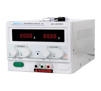 Alimentatore da banco regolato CC, digitale regolabile 30V 20A, trasformatore di tensione variabile ad alta precisione, alimentatore da laboratorio con cavo di alimentazione in ingresso e uscita