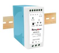 Alimentatore da guida DIN 12V, 60W, 5A; trasformatore da 230v a 12v led, guida DIN, alimentatore 12 volt, trasformatore a campana, ReleyWell, MDR-60-12