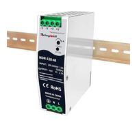 Alimentatore da guida DIN 48V, 120W, 2,5A; trasformatore da 230v a 48v led, guida DIN, alimentatore 48 volt, trasformatore a campana, ReleyWell, NDR-120-48