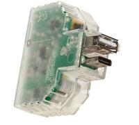 Alimentatore USB da incasso Keystone IT Fanton con 2 USB A+C 2,4A 82893