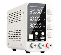 Alimentatore da laboratorio CC variabile, alimentatore da banco 30 V 60 V 120 V con display LCD, tensione e corrente a doppio ingresso Con funzione di memoria(30V 10A)