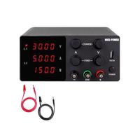 Alimentatore da laboratorio, Dc. Alimentazione regolabile a 4 cifre Lcd. Schermo Lab Bench Power Source 3 0V 10A 60 V 5A 120-V 3A AC Commutazione dell'alimentazione stabilizzata , alimentatore DC rego