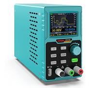 Kiprim Alimentatore da Laboratorio Regolabile, 0-30V 0-10A 300W con M1-M4 Memoria Rapida, Alimentatore DC Programmabile Schermo TFT, Protezione OVP/OCP/OTP, Porte USB - DC310S