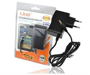 Alimentatore da Rete Casa per Tablet 5V 2A 10W Attacco 3.5x1.35 mm (T-35135) Linq