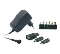 Alimentatore da rete universale 3-12V 600mA