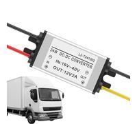 Alimentatore DC Step Down - Adattatore di alimentazione regolabile, trasformatore Step Down da 12 V, convertitore elettronico compatto resistente con protezione da sovraccarico | Soluzione di