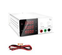 Alimentatore DC switching regolabile 30 V, 30 A, 20 A, 15 V, 60 A, 100 V, 5 A, regolatore di tensione digitale, carica batteria, placcatura 900 W, 600 W(B1ack, AC 110 V, 120 V, 10 A, 1200 W)