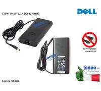 Alimentatore DELL 130W 19,5V 6,7A [4,5x3,0mm] XPS 15 (9530) (9550) (9560) Precis