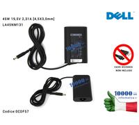 Alimentatore DELL 45W 19,5V 2,31A [4,5X3,0mm] Dell XPS 13 (9343) 9Q23 (Murcielag