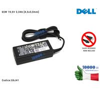 Alimentatore DELL 65W 19,5V 3,34A [4,5x3,0mm] Inspiron 15 3543 3558 3559 5552 55