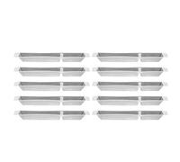 Alimentatore di api alimentazione 'acqua strumento di alimentazione e api Apicoltura fornisce alimentatore di ape in plastica durevole di grande capacità per apicoltori 10pcs da