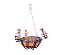 Alimentatore di colibrì per il cesto di fiori appeso a cortile facile da